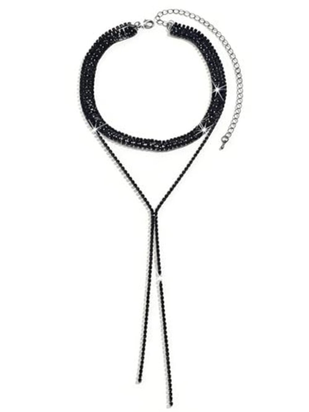 Layered Rhinestone Necklaces for Women‎